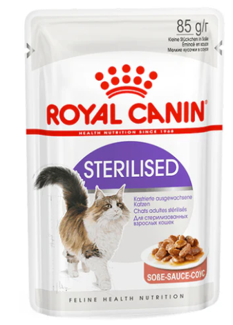 Royal Canin Feline Health Nutrition Adult Sterilized Wet Cat Food 85g